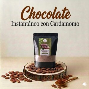 Chocolate instantáneo con cardamomo