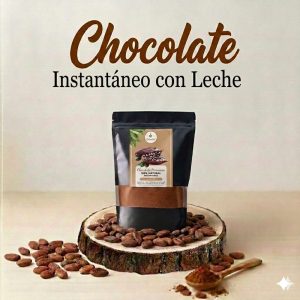 Chocolate instantáneo con leche