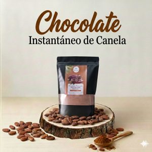 Chocolate instantáneo con canela