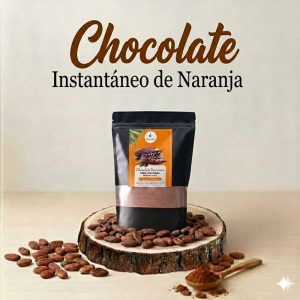 Chocolate instantáneo con Naranja